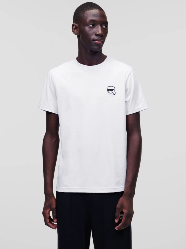 T-shirt męski Karl Lagerfeld A2M17127 BIAŁY