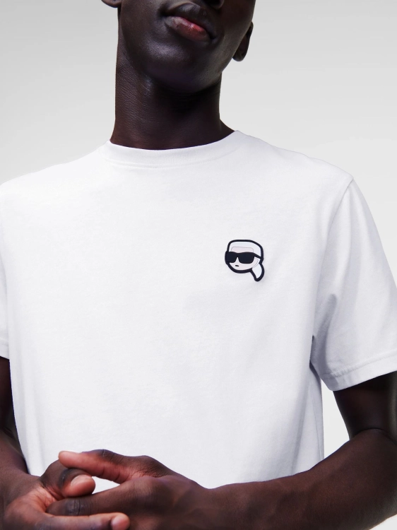 T-shirt męski Karl Lagerfeld A2M17127 BIAŁY