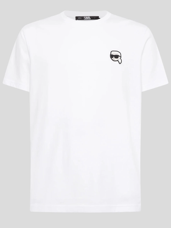 T-shirt męski Karl Lagerfeld A2M17127 BIAŁY