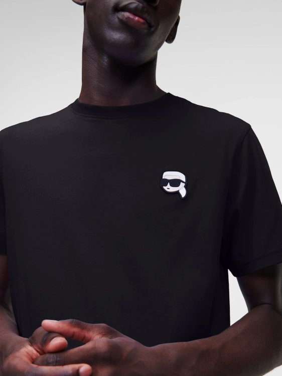 T-shirt męski Karl Lagerfeld A2M17127 CZARNY