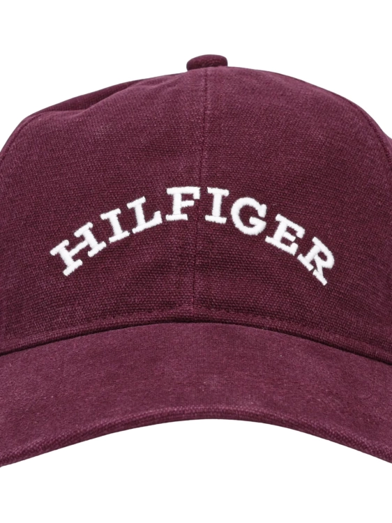 Czapka z daszkiem męska Tommy Hilfiger AM0AM13003 V18 BORDOWY