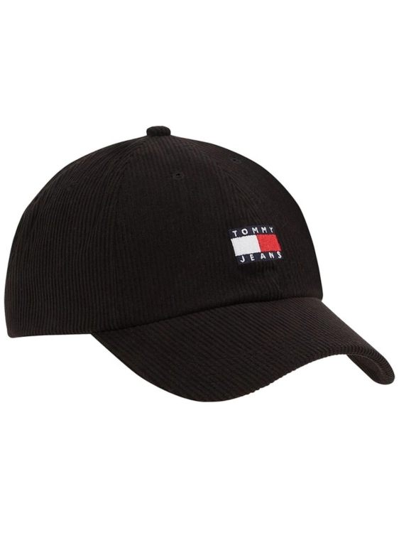 Czapka z daszkiem męska Tommy Jeans AM0AM12636 BDS CZARNY