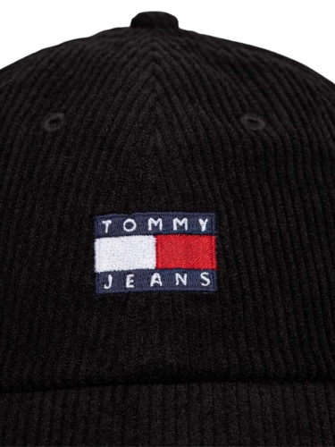 Czapka z daszkiem męska Tommy Jeans AM0AM12636 BDS CZARNY