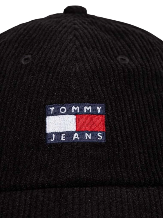 Czapka z daszkiem męska Tommy Jeans AM0AM12636 BDS CZARNY