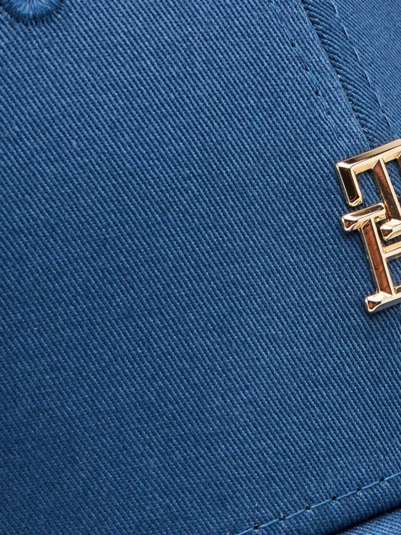 Czapka z daszkiem damska Tommy Hilfiger AW0AW16367 DB5 CIEMNONIEBIESKI