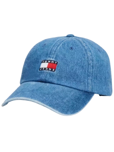 Czapka z daszkiem damska Tommy Jeans AW0AW16382 0GY DENIM (