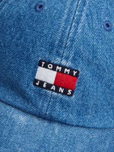 Czapka z daszkiem damska Tommy Jeans AW0AW16382 0GY DENIM (