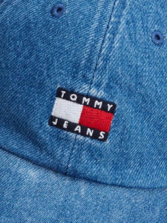 Czapka z daszkiem damska Tommy Jeans AW0AW16382 0GY DENIM (