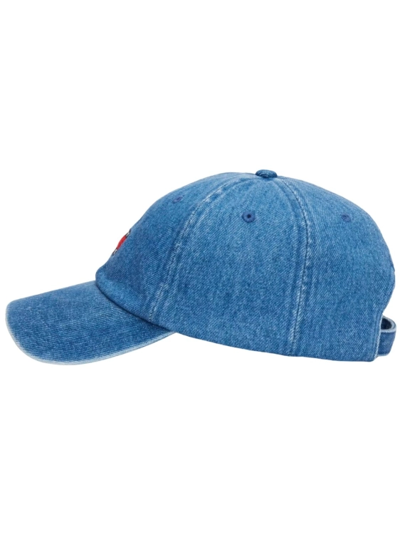 Czapka z daszkiem damska Tommy Jeans AW0AW16382 0GY DENIM (