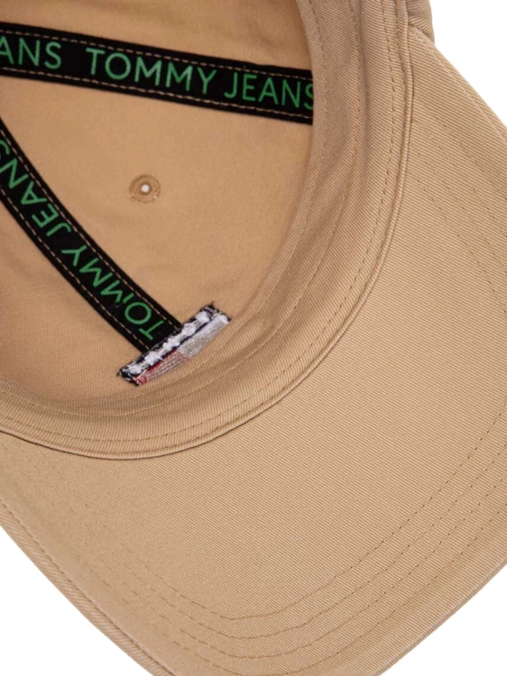 Czapka z daszkiem męska Tommy Jeans AM0AM12020 AB9 BEŻOWY