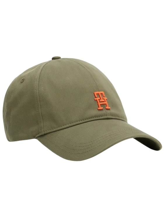 Czapka z daszkiem męska Tommy Hilfiger AM0AM13542 PLI KHAKI