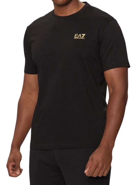 T-shirt męski Emporio Armani EA7 8NPT25 PJVPZ 0208 CZARNY