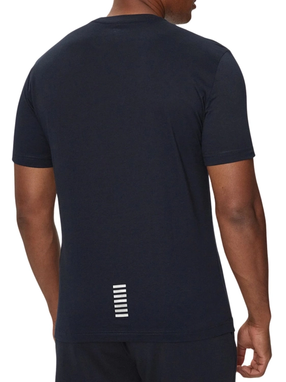 T-shirt męski Emporio Armani EA7 8NPT25 PJVPZ 0562 GRANATOWY