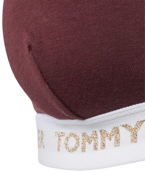 Biustonosz damski Tommy Hilfiger UW0UW05651 XIH BORDOWY