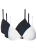 Biustonosz damski Tommy Hilfiger UW0UW05747 0IE BIAŁY CZARNY GRANATOWY 3-PACK