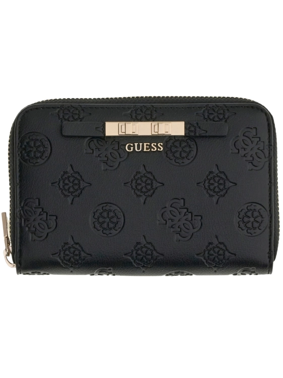 Portfel damski Guess SWPD22 25140 BLO CZARNY LOGO