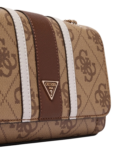 Torebka damska Guess HWSS96 72210 LGW BEŻOWY MONOGRAM