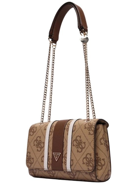 Torebka damska Guess HWSS96 72210 LGW BEŻOWY MONOGRAM