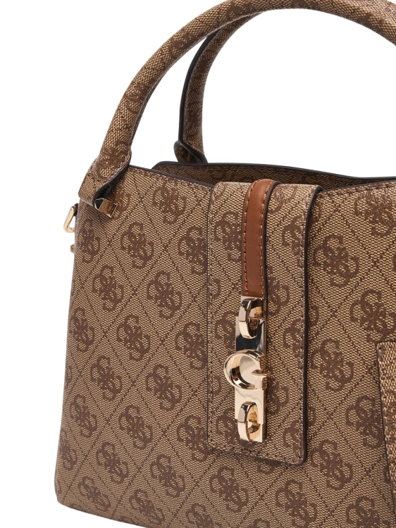 Torebka damska Guess HWSG23 78060 LTL BEŻOWY MONOGRAM