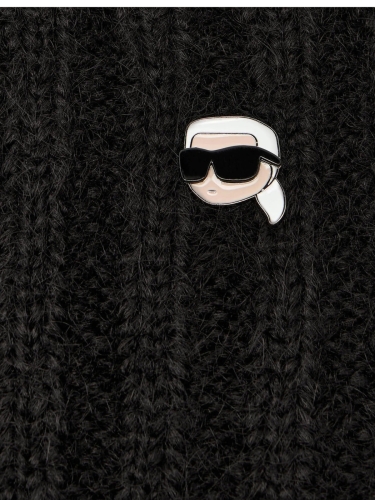 Czapka zimowa Karl Lagerfeld Jeans A3M33155 999 Czarny