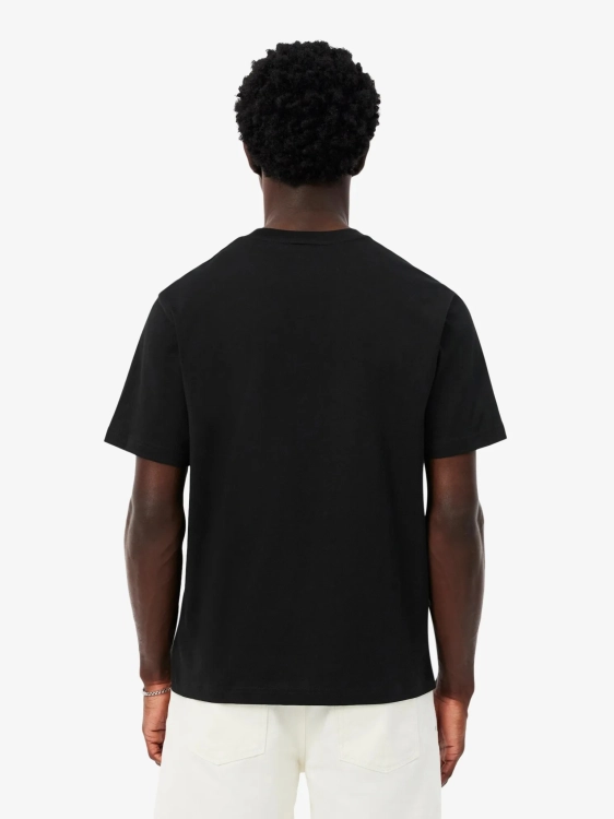 T-shirt męski Lacoste TH7318 00 031 CZARNY