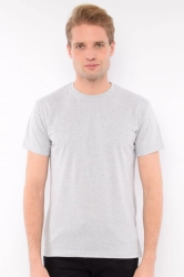 T-SHIRT BASIC KOSZULKA MĘSKA DI SELENTINO SZARA