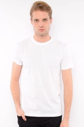 T-SHIRT BASIC KOSZULKA MĘSKA DI SELENTINO BIAŁA