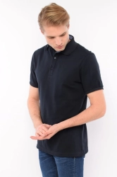 KOSZULKA POLO MĘSKA DI SELENTINO GRANATOWA