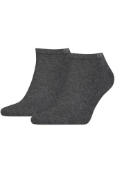 SKARPETY MĘSKIE CALVIN KLEIN 701218707 CIEMNOSZARE 2 PACK