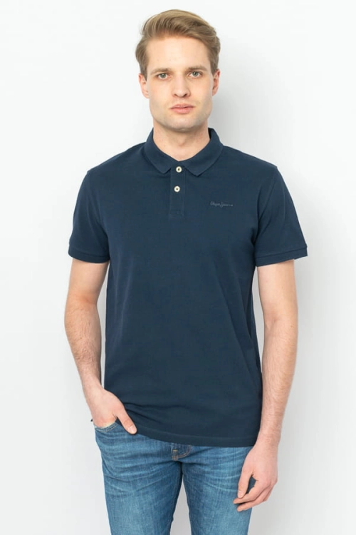 POLO MĘSKIE PEPE JEANS GRANATOWE