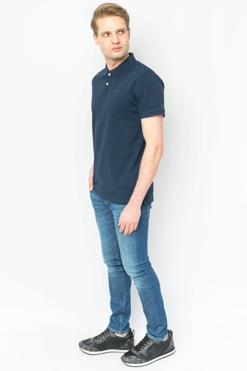 POLO MĘSKIE PEPE JEANS GRANATOWE