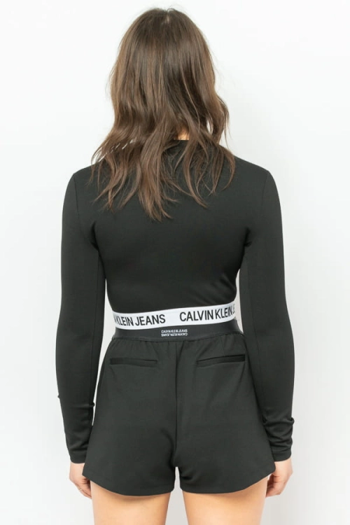 SZORTY DAMSKIE CALVIN KLEIN JEANS J20J215564 CZARNE