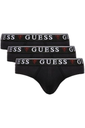 SLIPY MĘSKIE GUESS U97G00 JR003 CZARNE