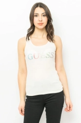TOP DAMSKI GUESS W3GP43 K9I51 ECRU