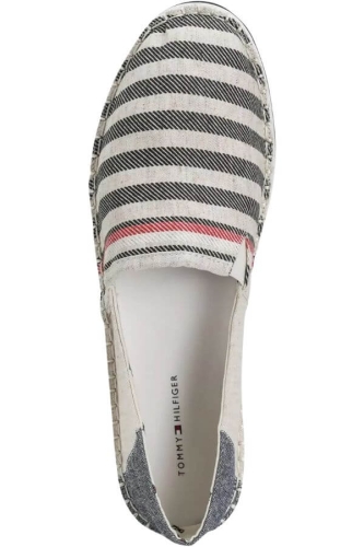 ESPADRYLE MĘSKIE TOMMY HILFIGER XM0XM01578 BEŻOWO-GRANATOWE
