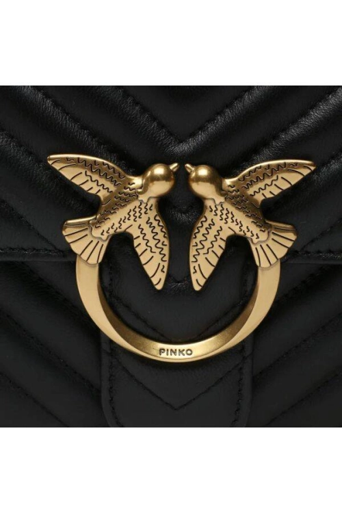 TOREBKA DAMSKA PINKO LOVE ONE CLASSIC DC PLTT 100941 A0GK CZARNA