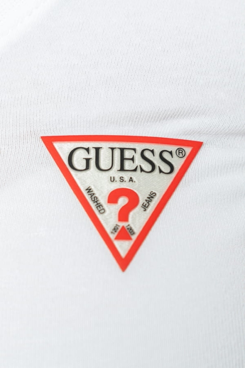 T-SHIRT DAMSKI GUESS W2YI45 J1314 BIAŁY