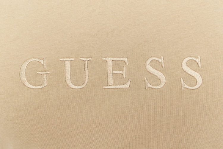 T-SHIRT MĘSKI GUESS M2BP47 K7HD0 BEŻOWY