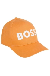 Czapka BOSS J50943 389 pomarańczowy