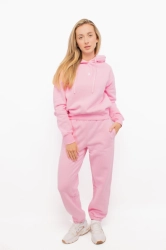 Spodnie dresowe damskie Patrizia Pepe 8P0618 J079  różowy