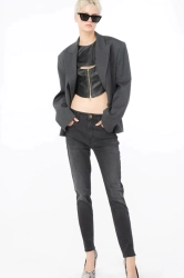 Jeansy damskie PINKO 100169 A1RH czarny 