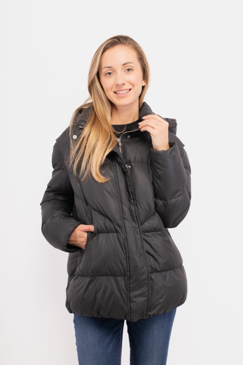 Kurtka damska Patrizia Pepe 8O0143 A451 czarny