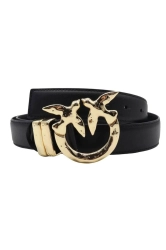 Pasek damski PINKO LOVE BERRY H3 BELT PLT01 100125 A1Z7 czarny
