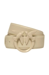 Pasek damski PINKO LOVE BERRY H4 BELT PLT01 100120 A1K2 beżowy