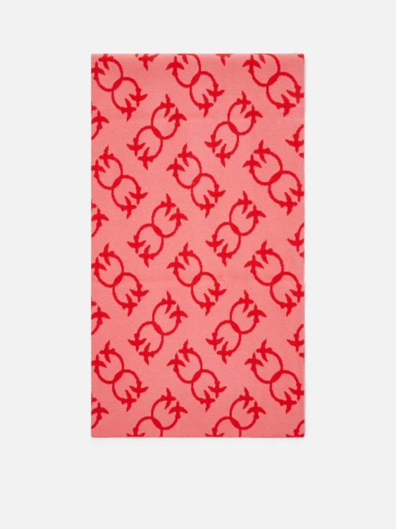 Szal damski PINKO 101504 A21S czerwony