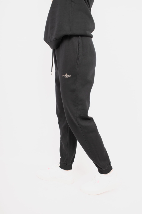 Spodnie dresowe damskie PINKO 100371 A27V czarny
