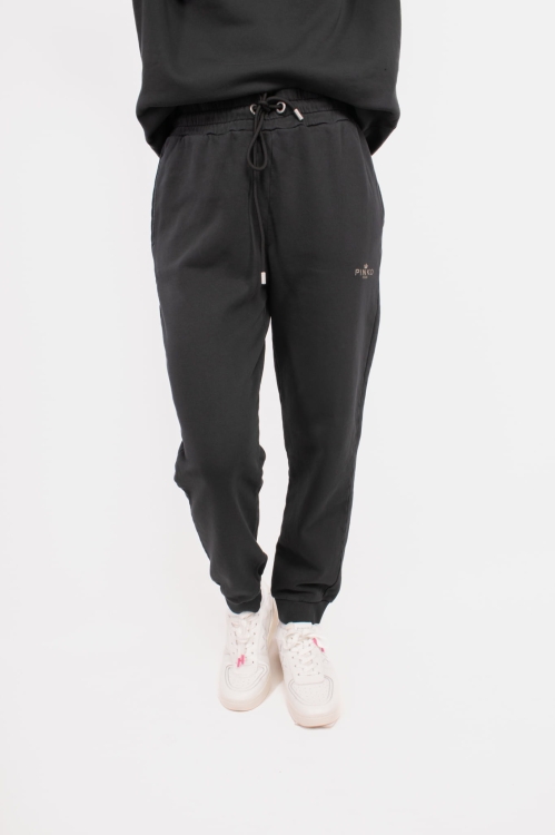 Spodnie dresowe damskie PINKO 100371 A27V czarny