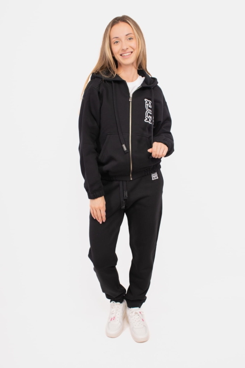 Spodnie dresowe damskie PINKO 100371 A23C czarny
