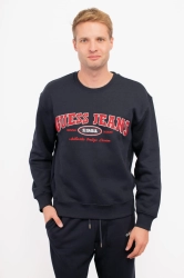 Bluza męska Guess M4YQ20 K9V31 granatowy