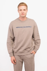 Bluza męska Armani Exchange 6DZMBA ZJADZ brązowy
